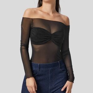 Bundle of 2 BNWT black & BNWOT white 
Tops